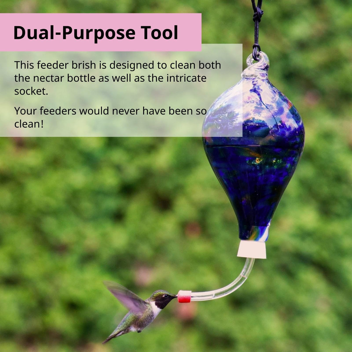The FryOilSaver Company dishwasher-safe brush for easy maintenance.
