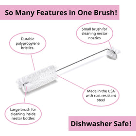 The FryOilSaver Company nozzle cleaning for clear feed nozzles.