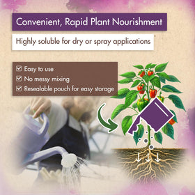 The Grow Co 5lb urea fertilizer greener color for vibrant landscaping.