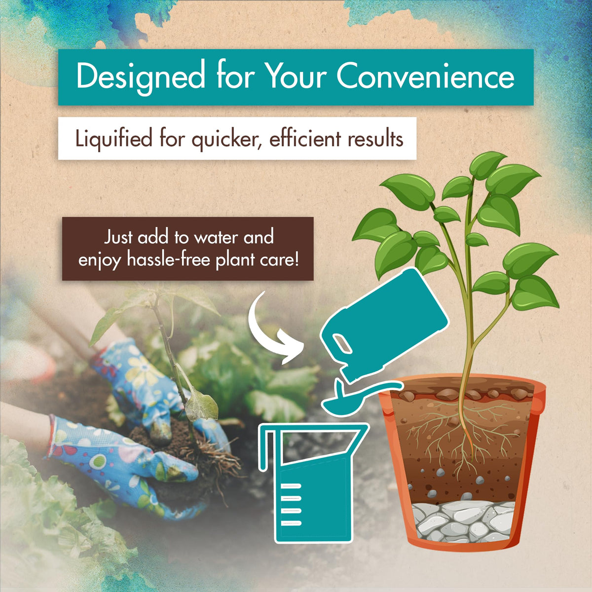 The Grow Co fish emulsion for foliar spray delivers gentle, even feeding for flowers and vegetables.