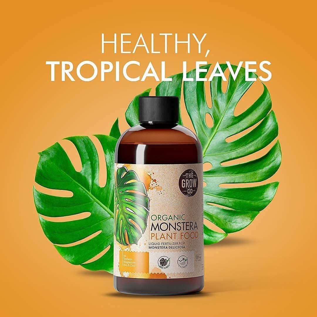 The Grow Co Monstera Food supports healthy indoor foliage in compact pots.
