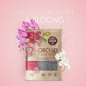 The Grow Co resealable pouch keeps orchid fertilizer fresh for many applications.