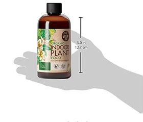 The Grow Co Organic Indoor Plant Food pour action for easy dilution and steady nutrient delivery.