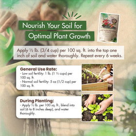 The Grow Co 0-46-0 fertilizer helps lawn and turf thrive with phosphorus.