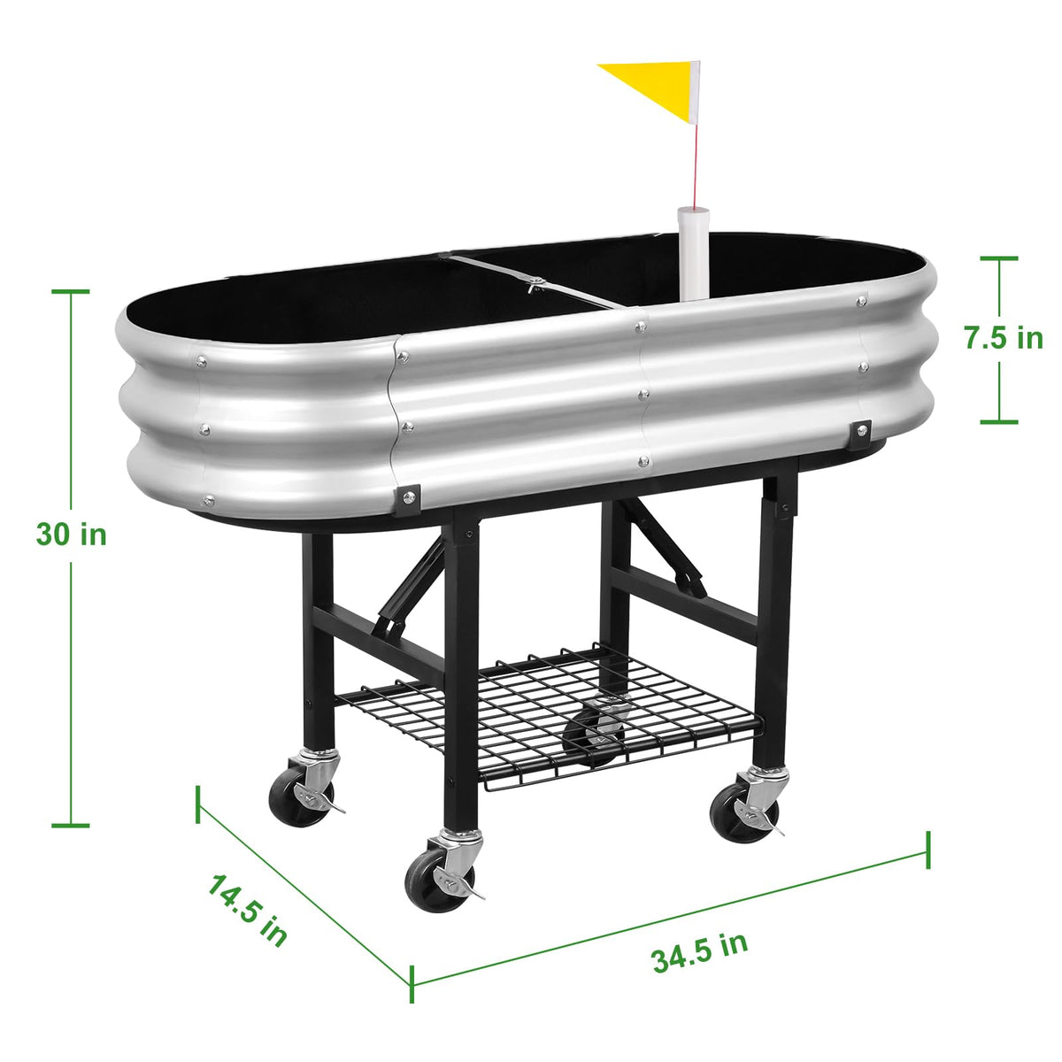 The Home Cult design supports indoor and outdoor gardening versatility.