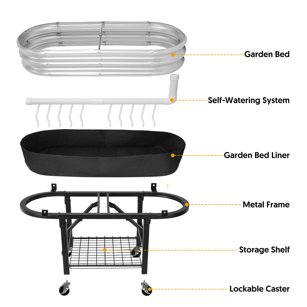 The Home Cult promotes healthy root development with efficient watering.