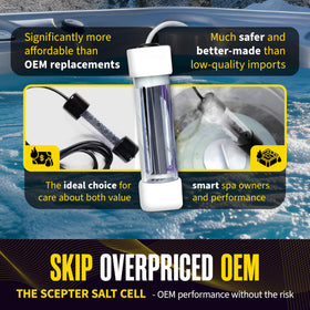 Pass through cable seal ensures a secure, leak free fit.