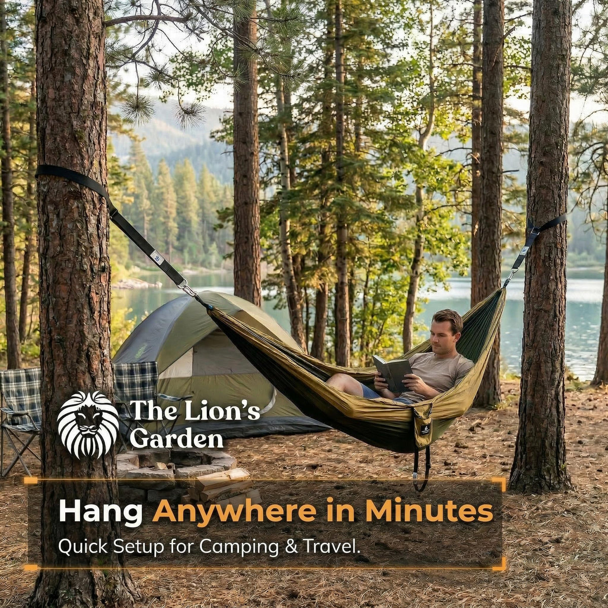The Lion’s Garden included carabiners ready for immediate use.