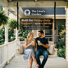 The Lion’s Garden tree protectors minimize bark friction during outdoor use.
