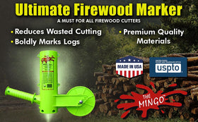The Mingo 6-inch marking wheel for small logs and quick marks.
