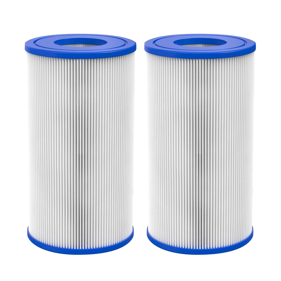 The Pod Company chiller 20-micron filter capturing sediment for cleaner circulating water.