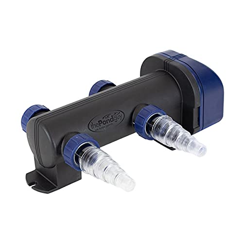 The Pond Guy UltraUV 13W pond clarifier front view improves water clarity