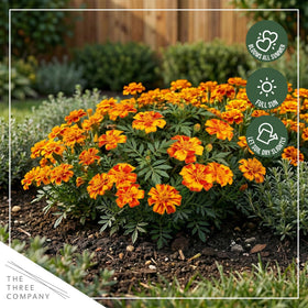 The Three Company Durango Bolero brings warm spring color to sunlit planters.