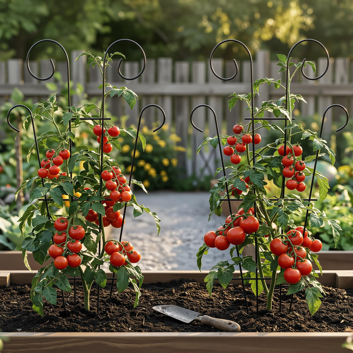 Thealyn 43-inch high by 16.5-inch wide framing fits larger pots
