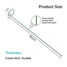 Thealyn easy installation stake set requires no tools