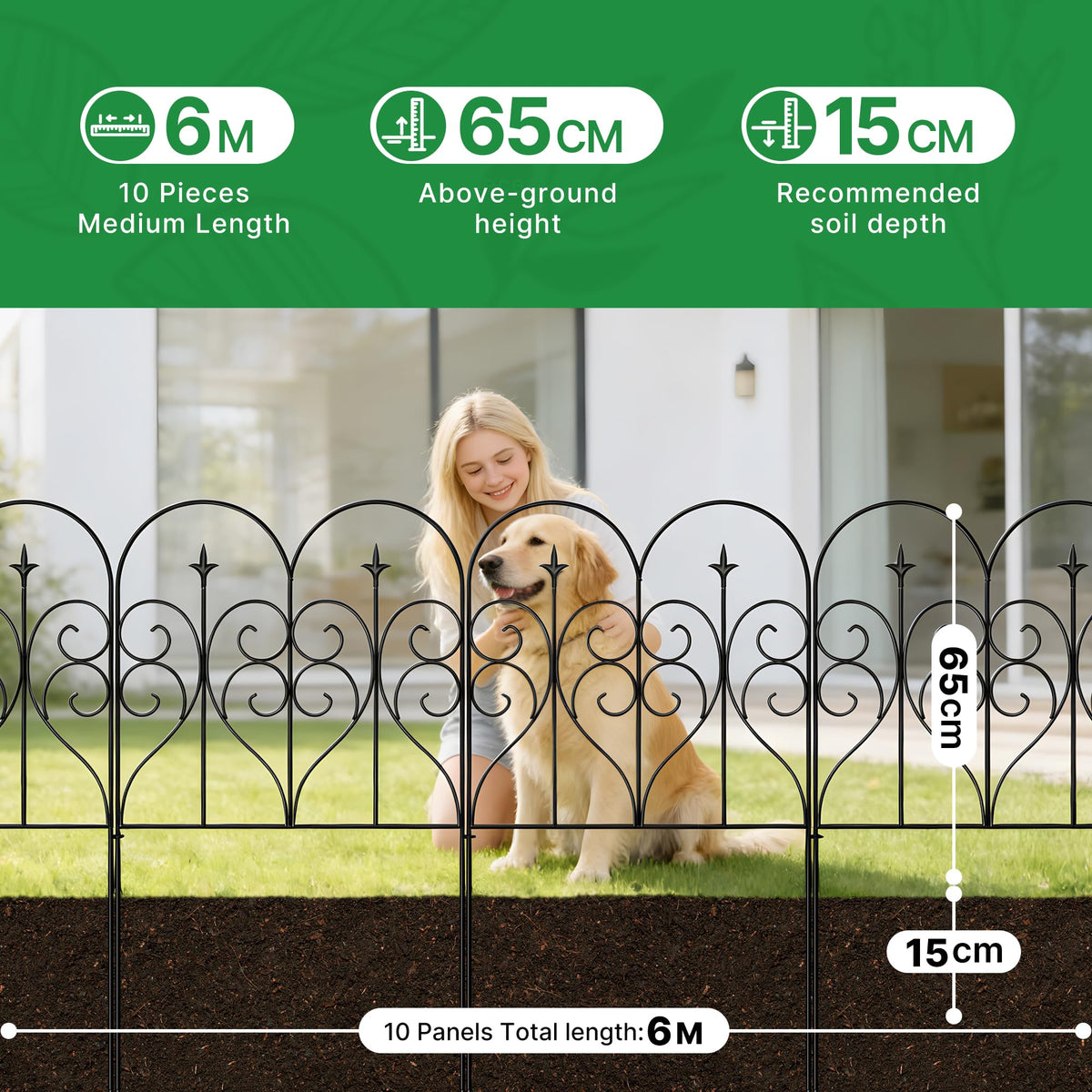 Thealyn no-dig installation shows fast, tool-free setup in any garden