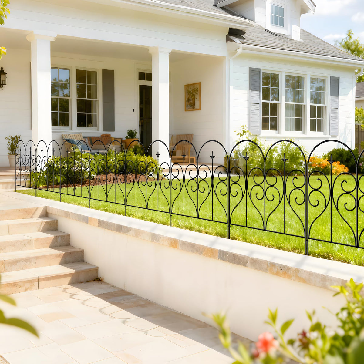 Thealyn pet barrier helps protect plants and small animals without digging