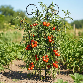 Thealyn potted climbing plant support enhances vertical growth