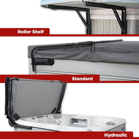 TheCoverGuy premium lifter with adjustable-fit adapts to tubs and covers.