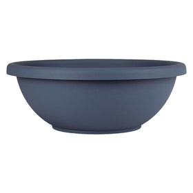 The HC Companies shallow planter with drainage body for versatile indoor-outdoor use.