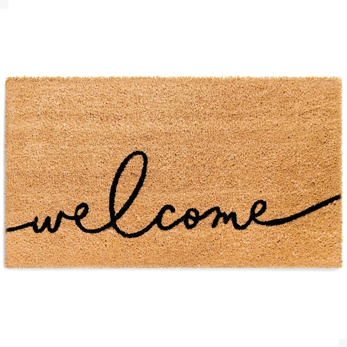 The Theodore Magnus door mat with natural coir at the entrance traps dirt.