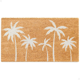 THEODORE MAGNUS door mat with front-door design offers a welcoming, durable entry accent.