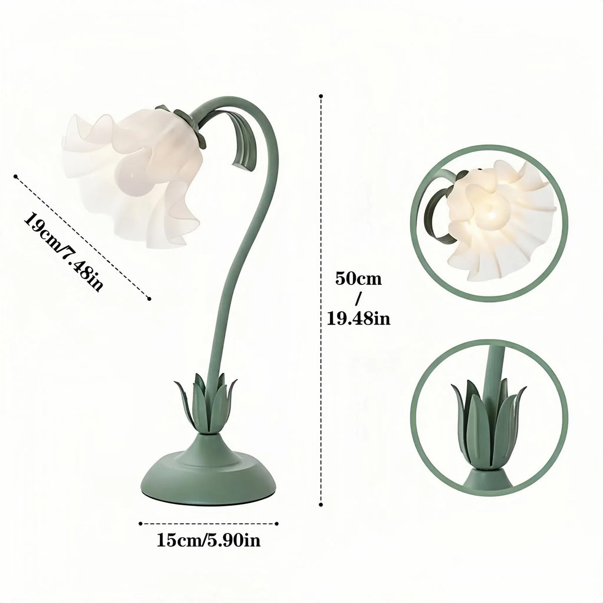 TheOneGrow stable base desktop grow light sits solidly on any surface for steady illumination.