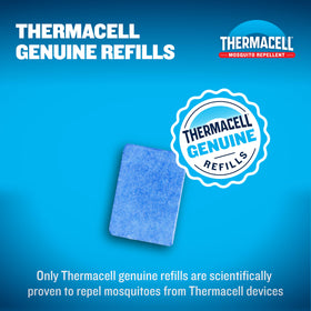 Thermacell heat-activated mats ready for Backpacker device.
