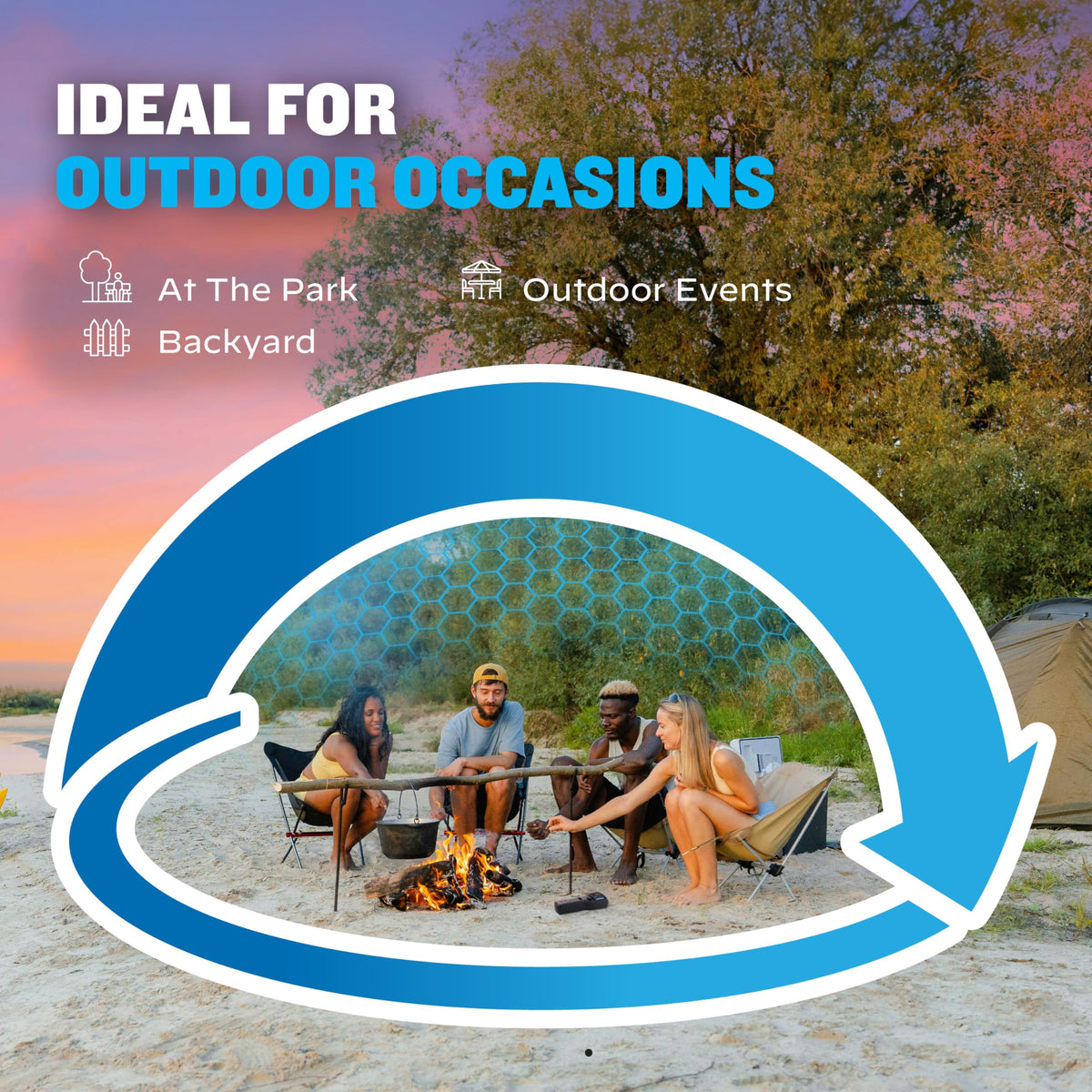 Rugged Thermacell design built for outdoor adventures