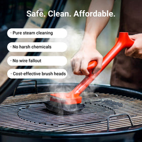 Ergonomic ThermoMaven BQ03 handle provides comfortable grip during cleaning