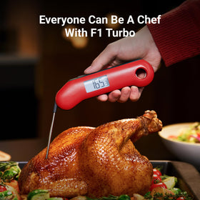 ThermoMaven candy grill BBQ thermometer ready for candy and grill tasks
