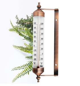 Thermometer World durable outdoor accessory for patios and balconies.