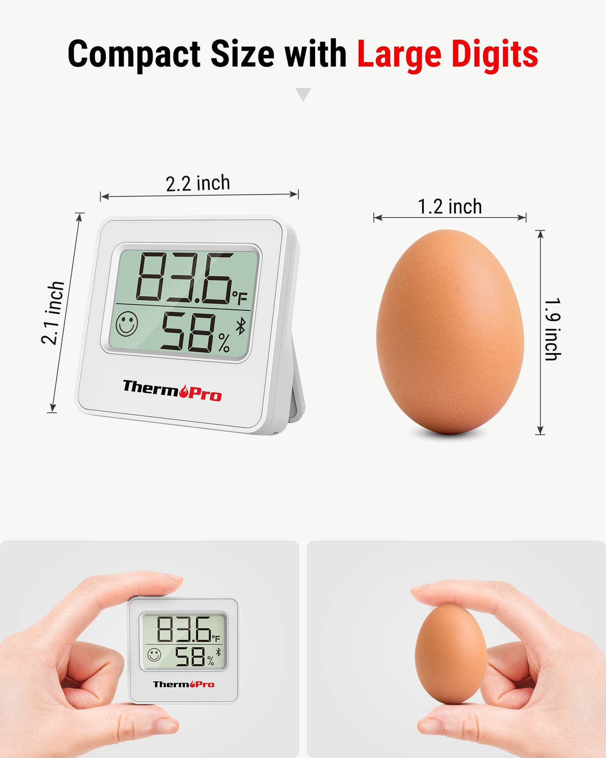 ThermoPro TP357 privacy storage emphasizes private data with no account required