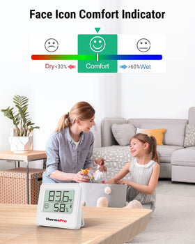 ThermoPro TP357 smart app alerts notify you of out-of-range conditions