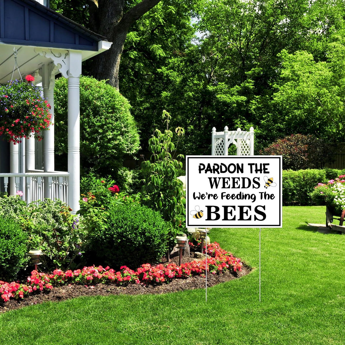 Therwen garden gift sign for nature lovers is a thoughtful decor option.