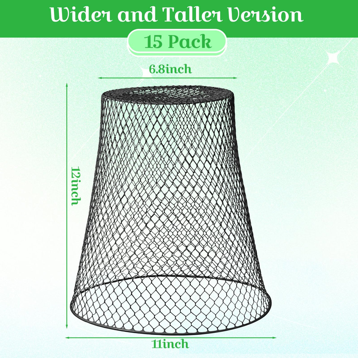 Therwen garden stakes 30pc secure cloches firmly to the soil