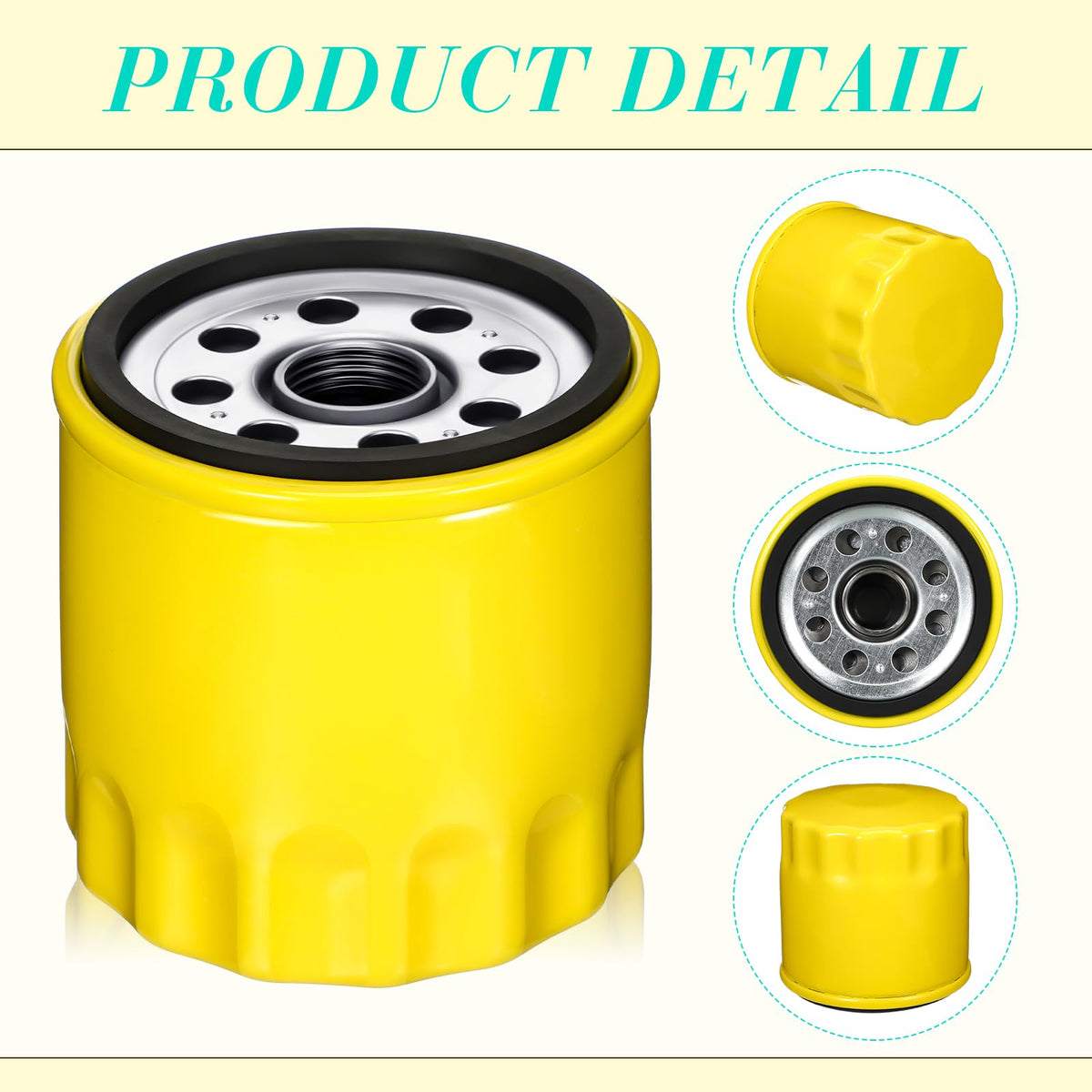 Therwen gasket-seal-leakproof ensures a tight seal to help prevent leaks.