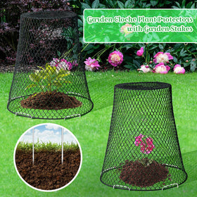 Therwen multi-use garden cloche set supports various planting setups