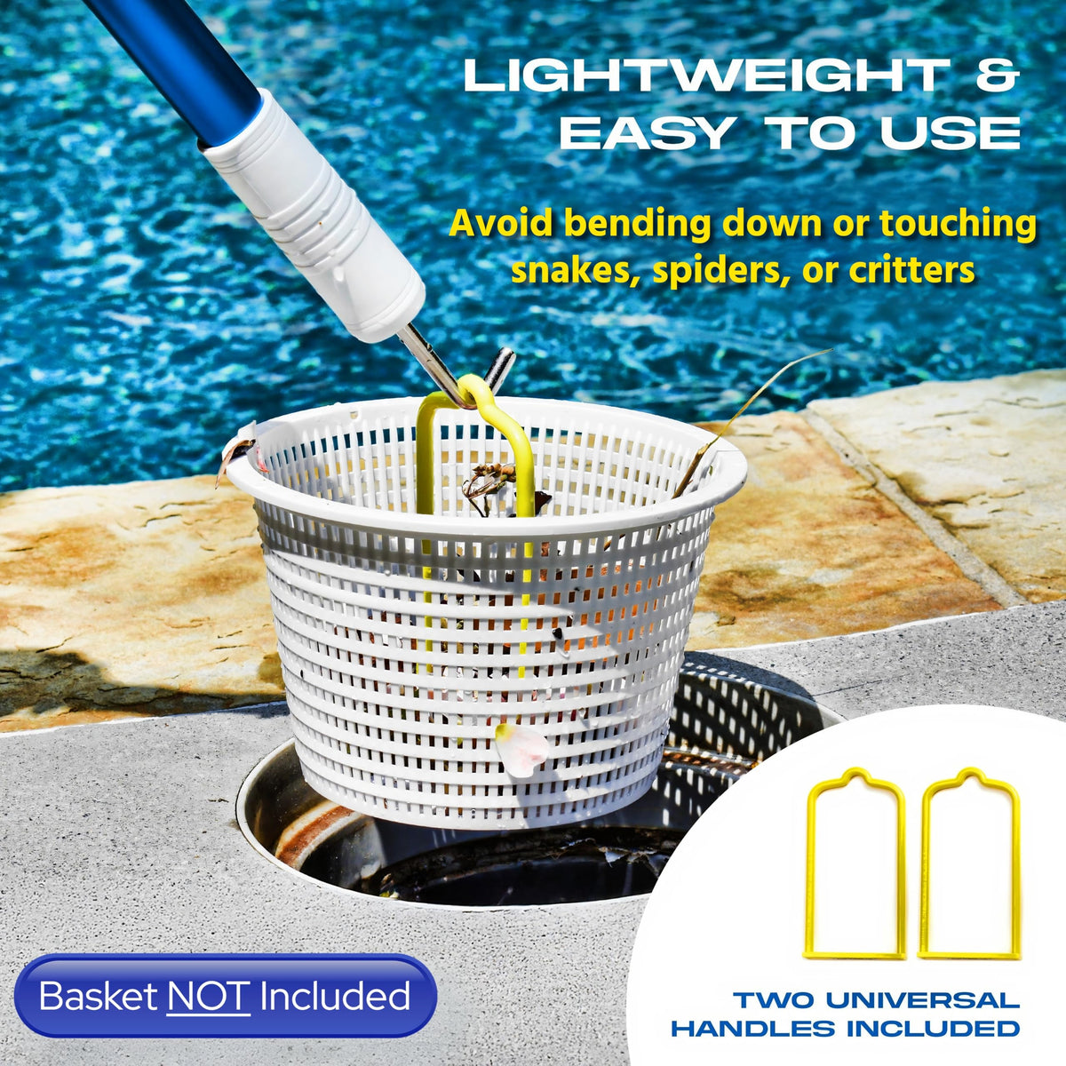 The Skimmie Dip provides an accurate water sample quickly