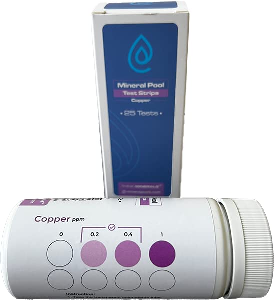 Think Minerals copper test strip dipping-procedure guides simple test steps.