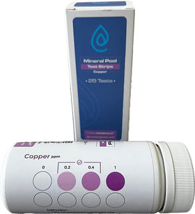 Think Minerals copper test strip dipping-procedure guides simple test steps.