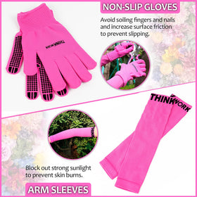 THINKWORK pink weeder for quick weed removal
