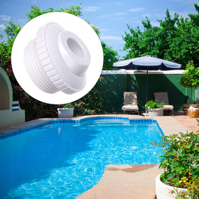 Installation setup of Thinp pool jet nozzle in a pool wall