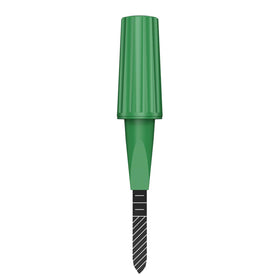 ThirdReality Gen2 sensor in garden soil provides capacitive moisture readings for irrigation decisions