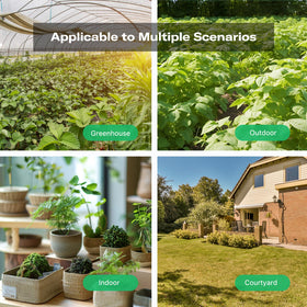 ThirdReality plant-friendly use in garden or greenhouse environments shown
