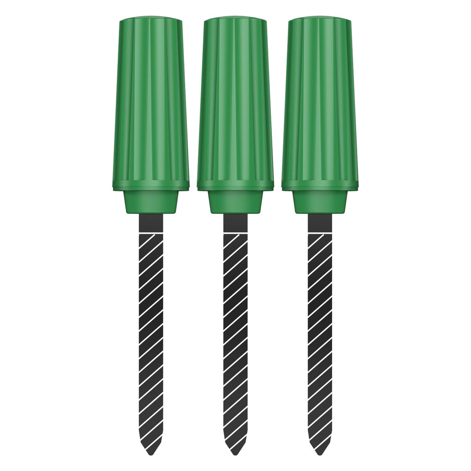 ThirdReality smart soil moisture sensor 3pack closeup shows compact capacitive probe for precise readings