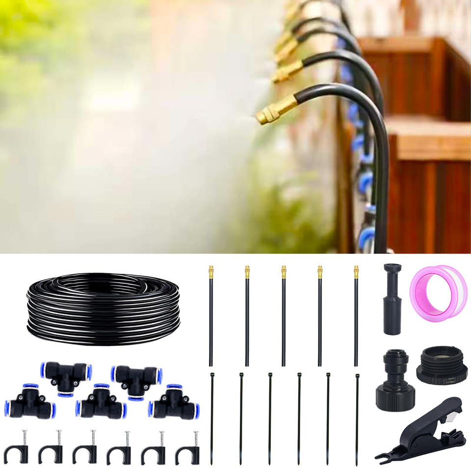 Thiswing 360-degree adjustable nozzle ready for precise garden watering.