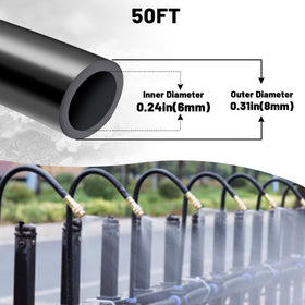 Thiswing 360-degree irrigation tubing enabling versatile connections for continuous watering.