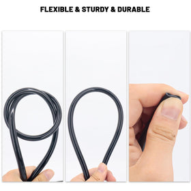 Thiswing flexible PE drip tubing stays kink-free and easy to cut for custom layouts.