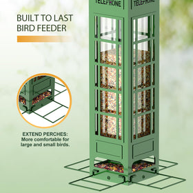 THKFUL easy-refill roof design lets you top up seeds quickly